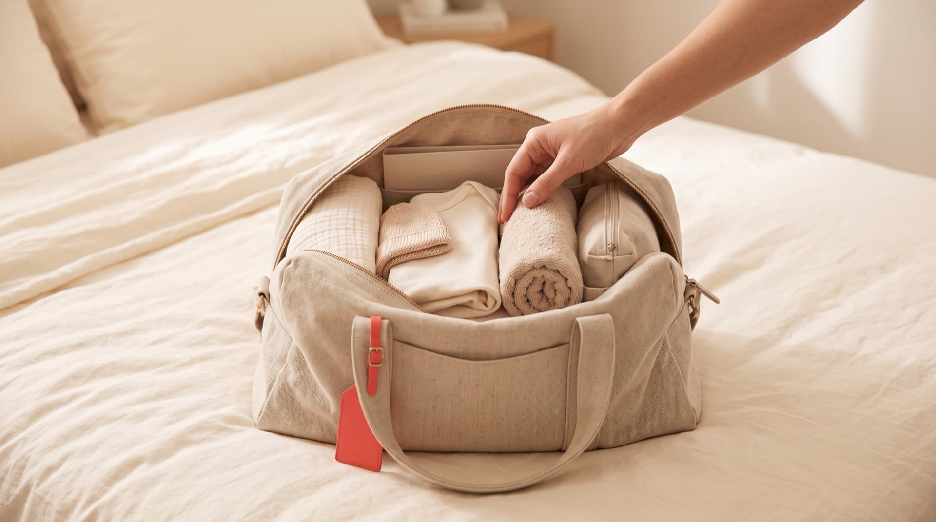Bolso para el parto: la lista completa